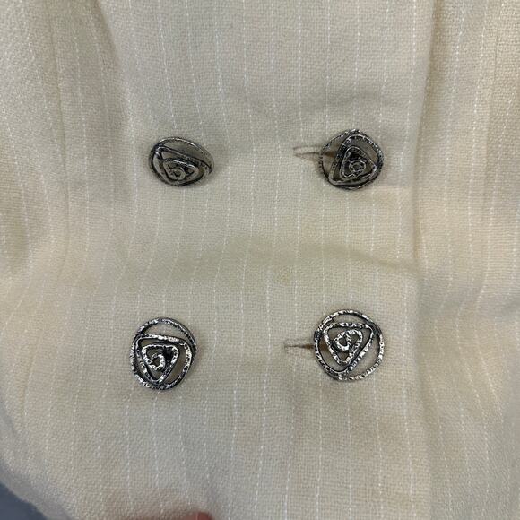 VTG Made Especially For You Rocky Wright Dress Jacket Set XS Beige 2-Piece - Picture 4 of 15